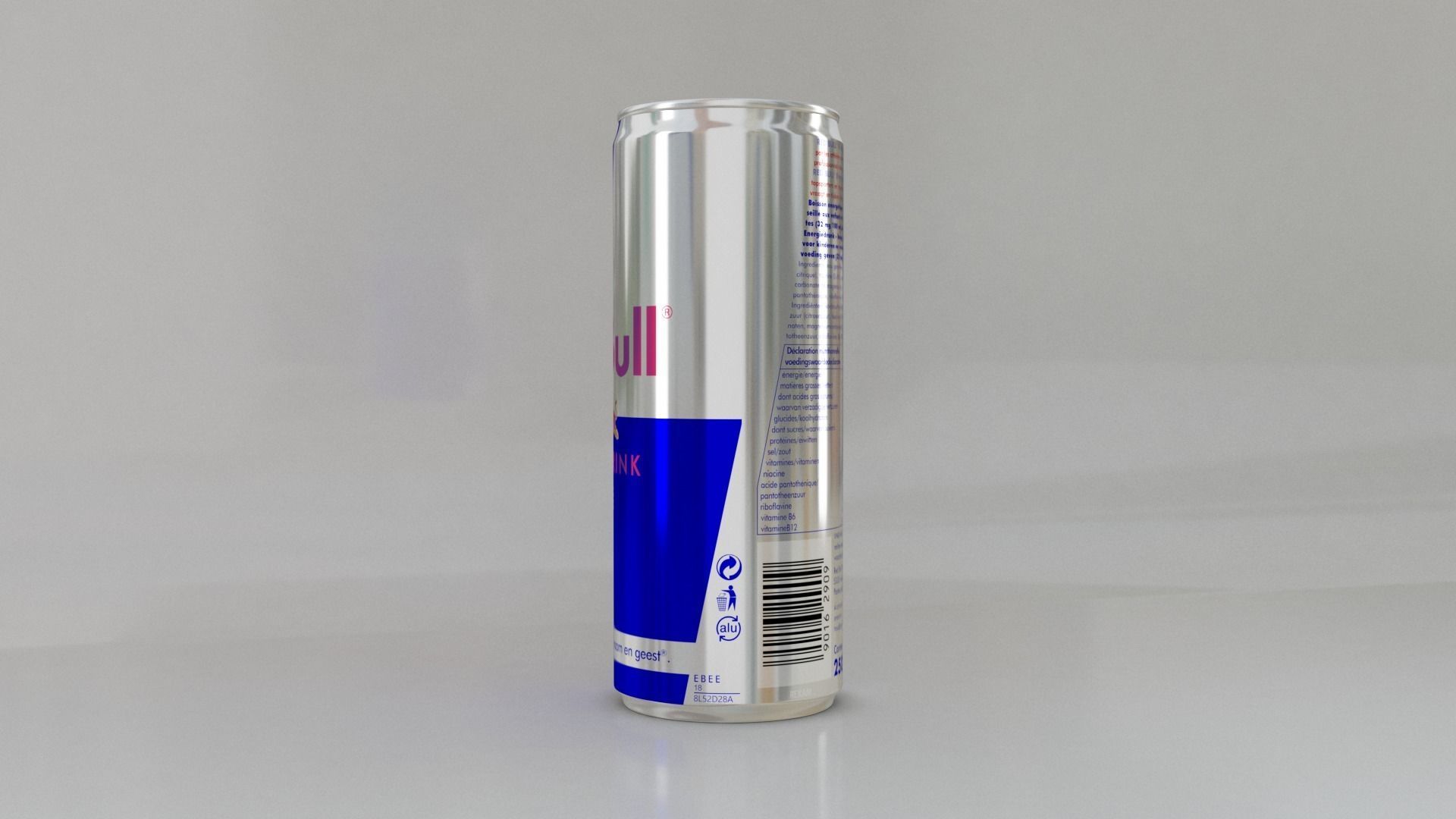 Red Bull Energy Drink 3D model_9