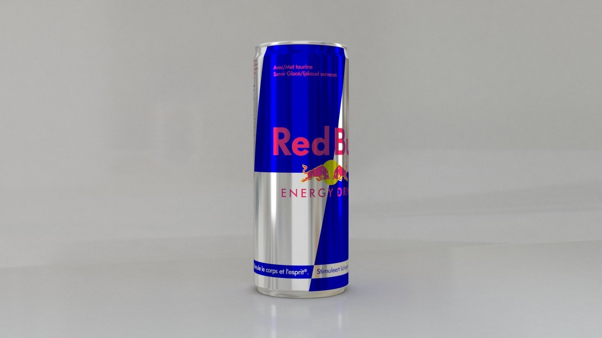 Red Bull Energy Drink 3D model_3