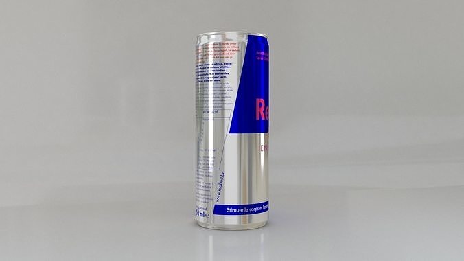 Red Bull Energy Drink 3D model 6