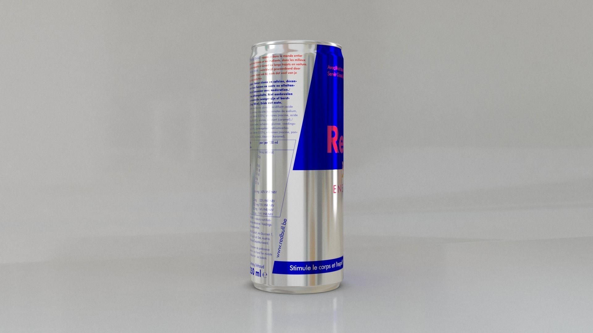 Red Bull Energy Drink 3D model_5