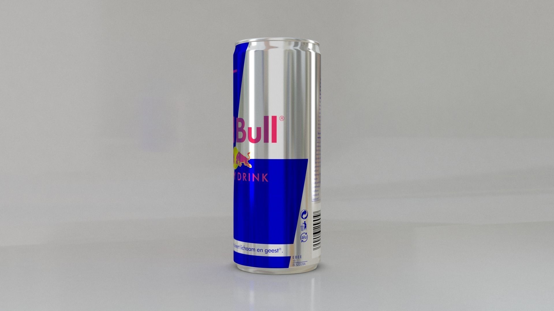 Red Bull Energy Drink 3D model_10