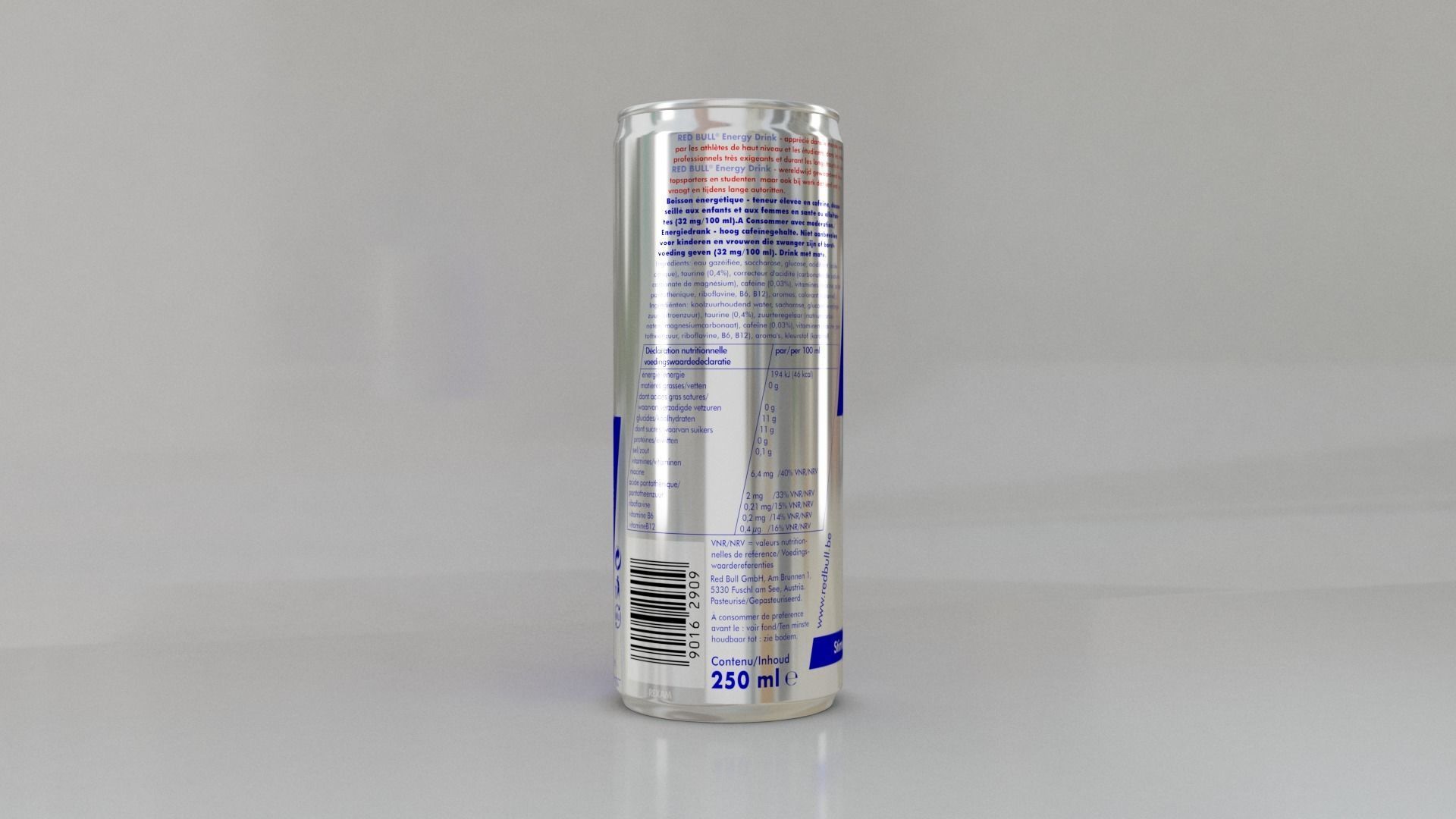 Red Bull Energy Drink 3D model_7