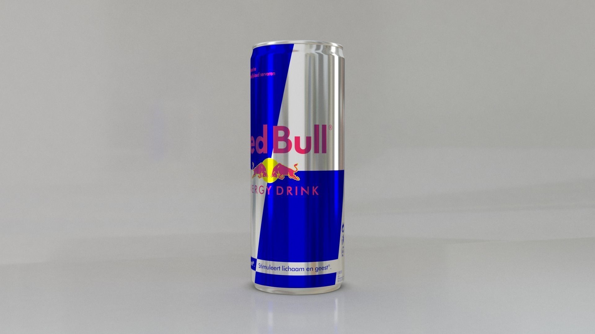 Red Bull Energy Drink 3D model_11