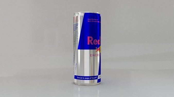 Red Bull Energy Drink 3D model 5