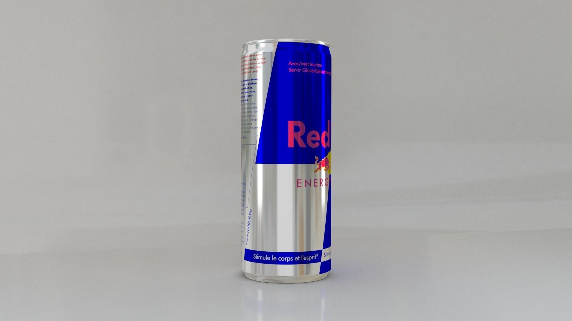 Red Bull Energy Drink 3D model_4