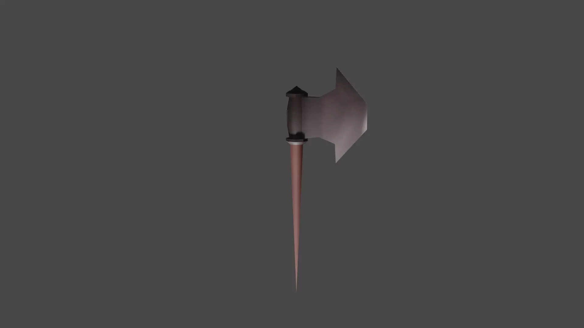 Great Axe Free low-poly 3D model_0