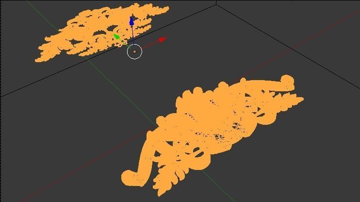 Classic decor ornament v-01 3D model 3D model_4