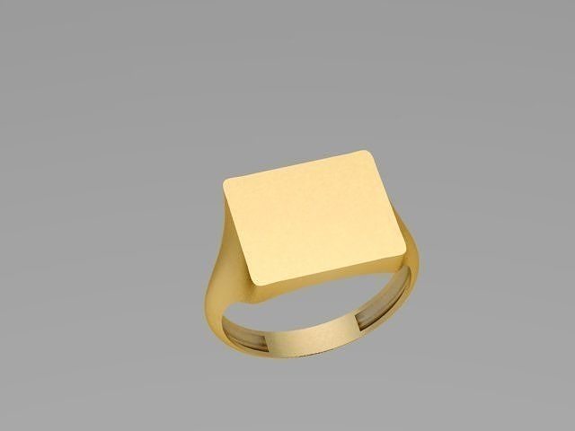 Geometric ring 16 3D print model