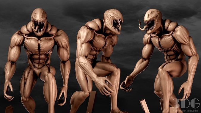 Venom Printable  3D print model