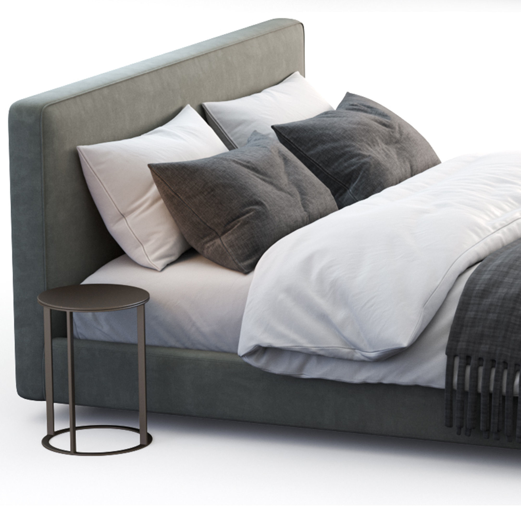 Bebitalia Bed RICHARD 3D model_4