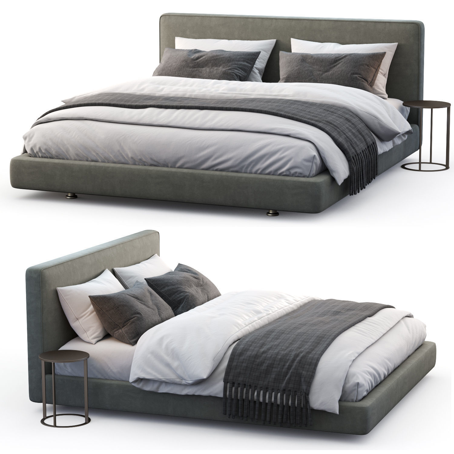 Bebitalia Bed RICHARD 3D model_2