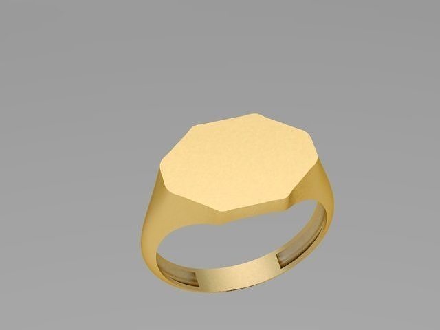 Geometric ring 20 3D print model