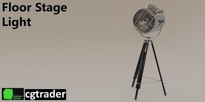 Floor Stage Light 3D model