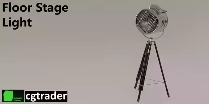 Floor Stage Light 3D model