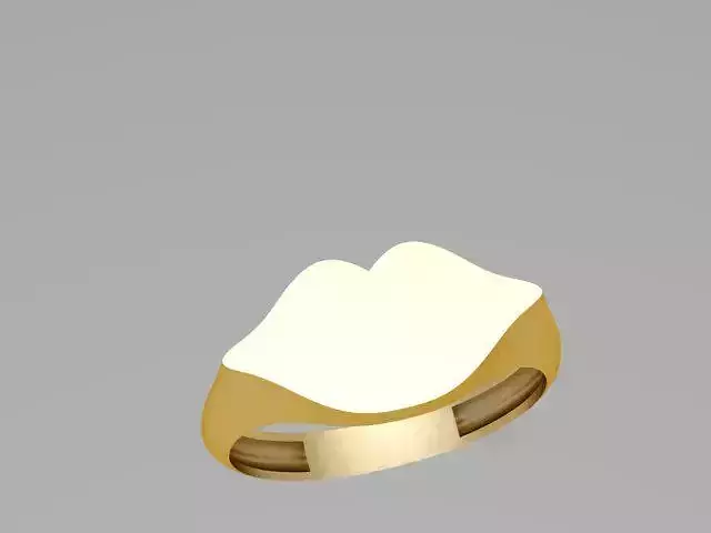 Geometric ring 26 3D print model