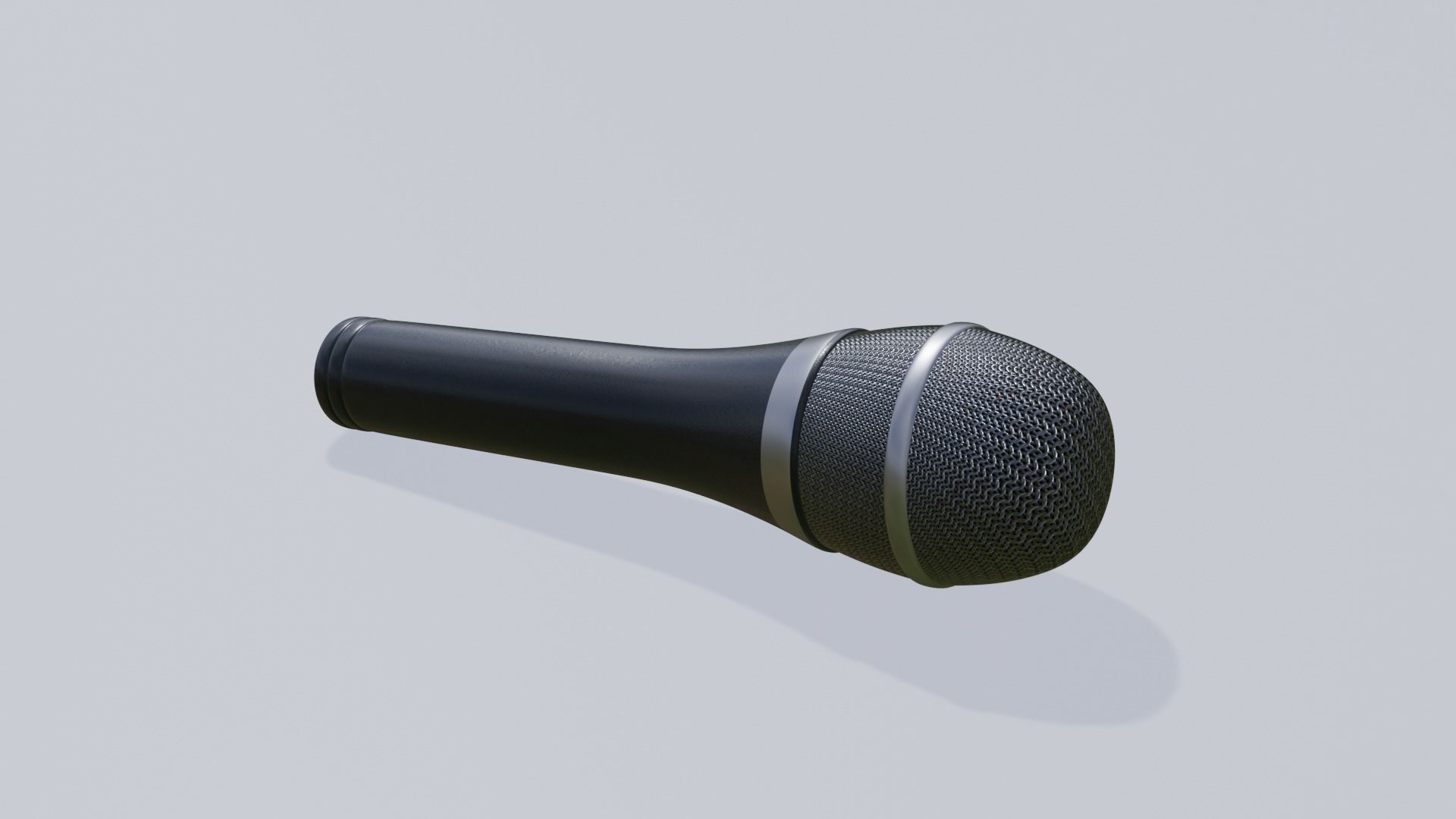 A Mic Set of 6 Microphones 3D model_5