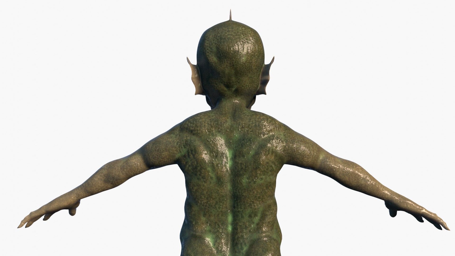 Waterman humanoid 3D model_22