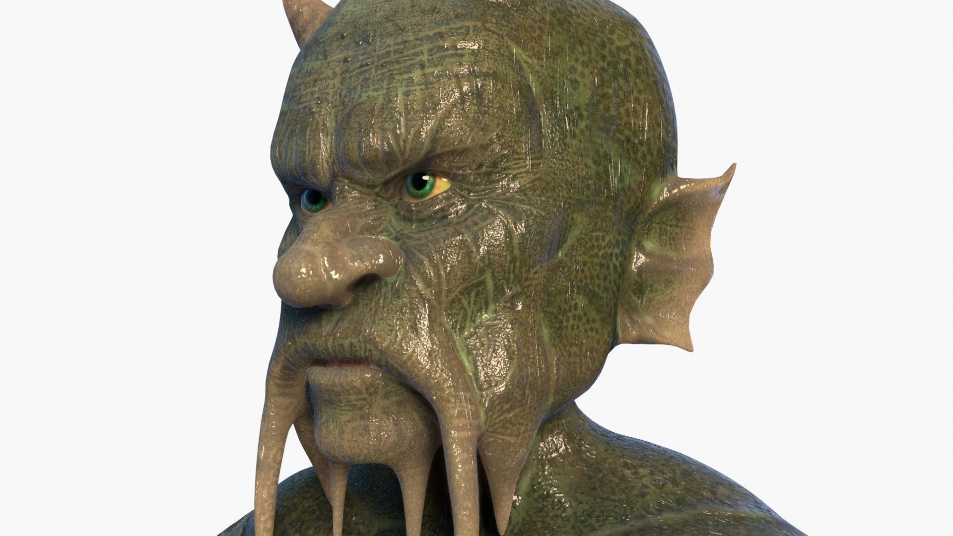 Waterman humanoid 3D model_21