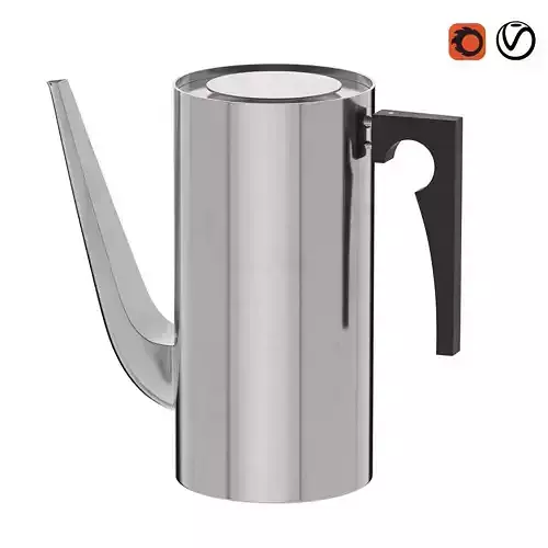 Arne Jacobsen Coffee Pot 3D model