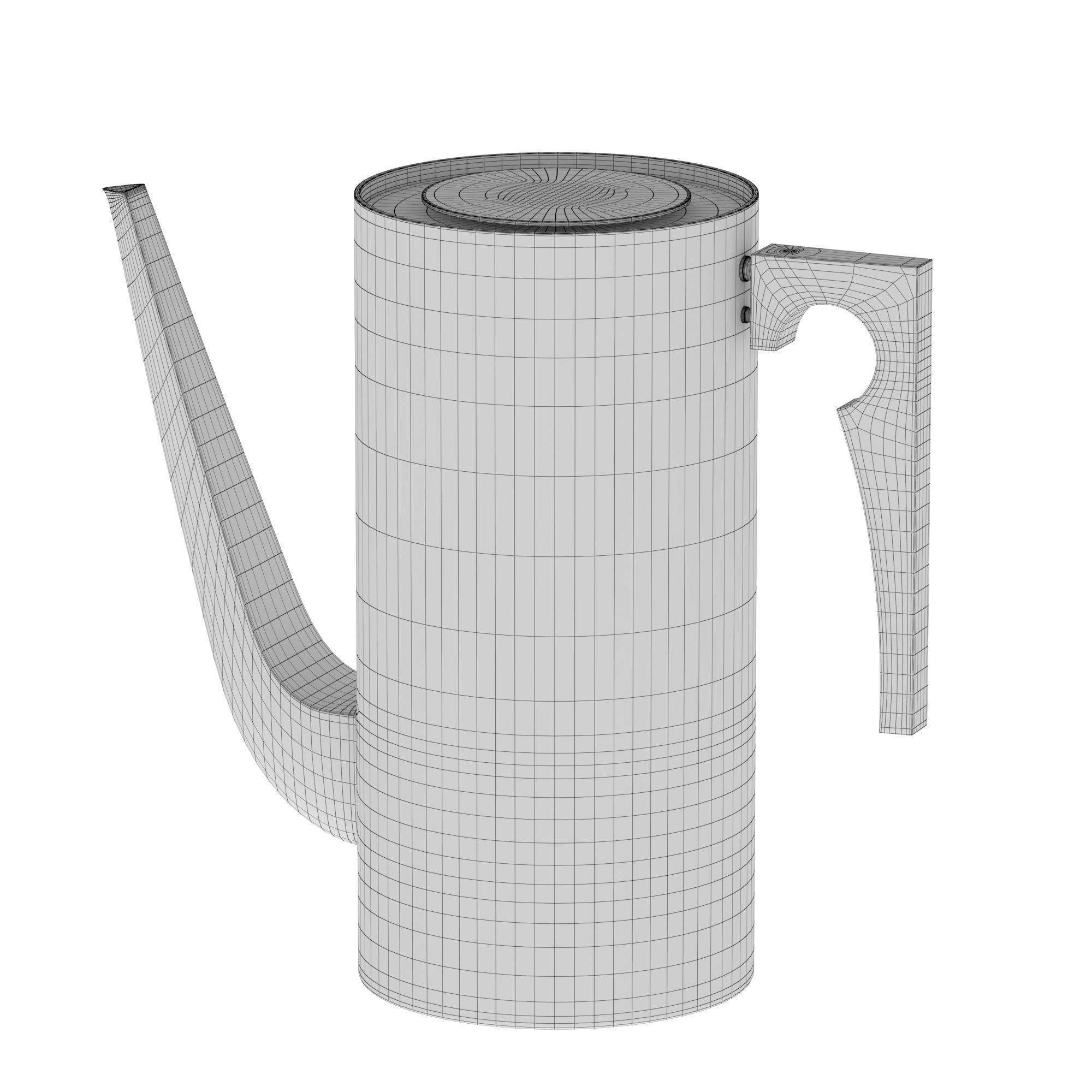 Arne Jacobsen Coffee Pot 3D model_3