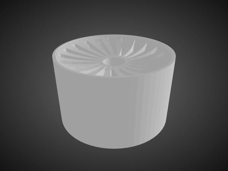 Forgiato Autonomo rims for Hot Wheels 3D print model_1