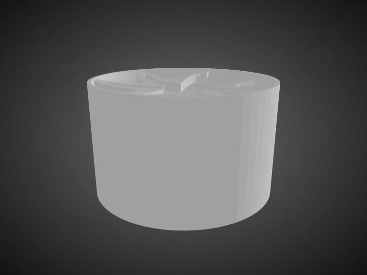 Forgiato Fiorito rims for Hot Wheels 3D print model_1