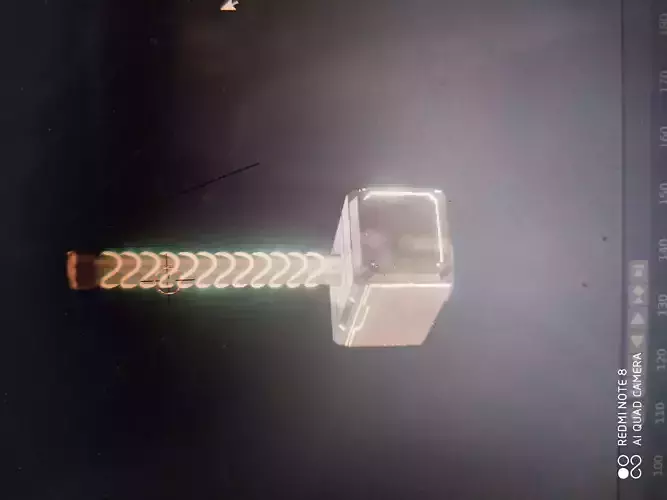 Thor hammer 3d model