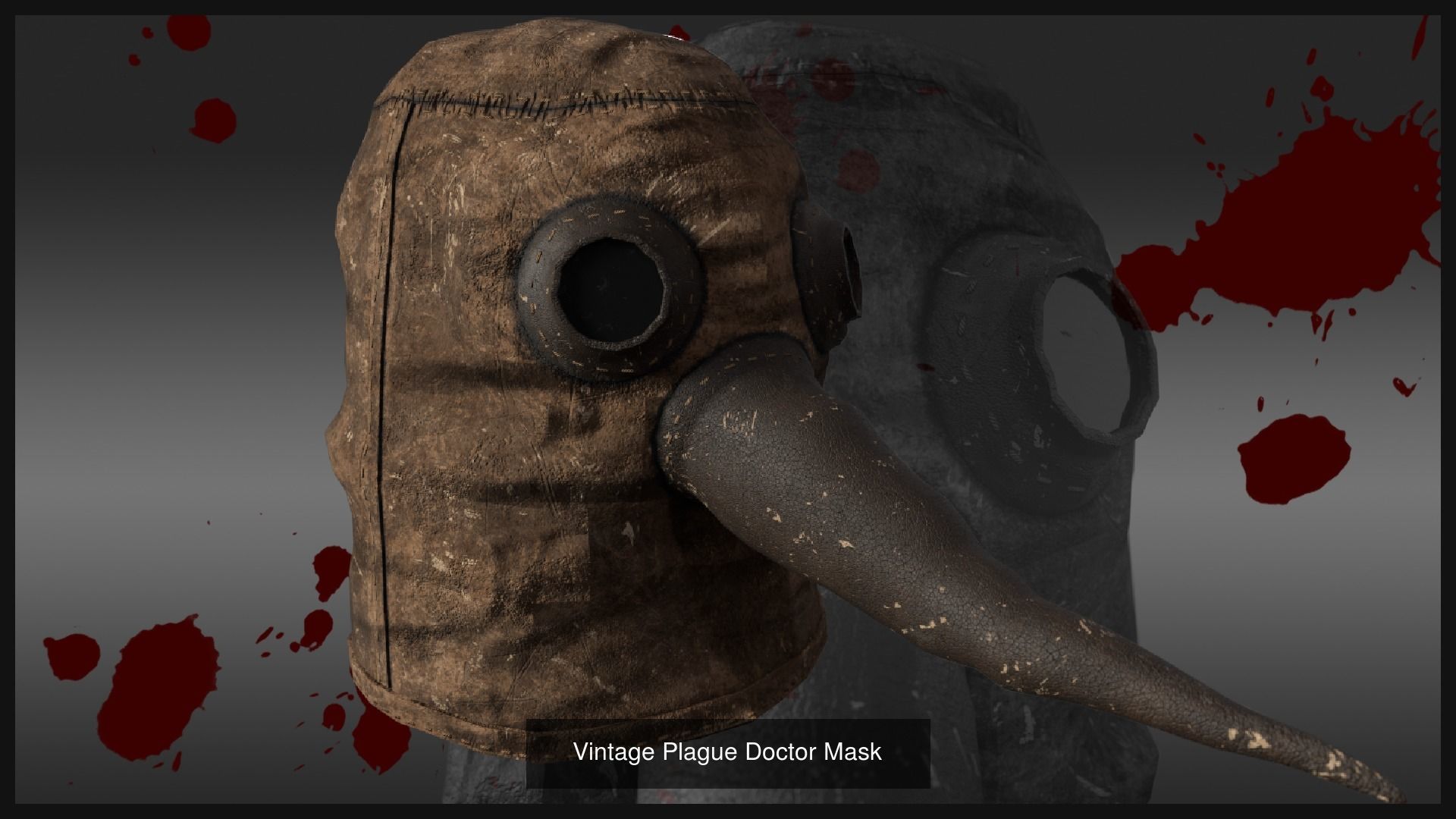 Victorian Plague Doctor 3D Model Collection_1