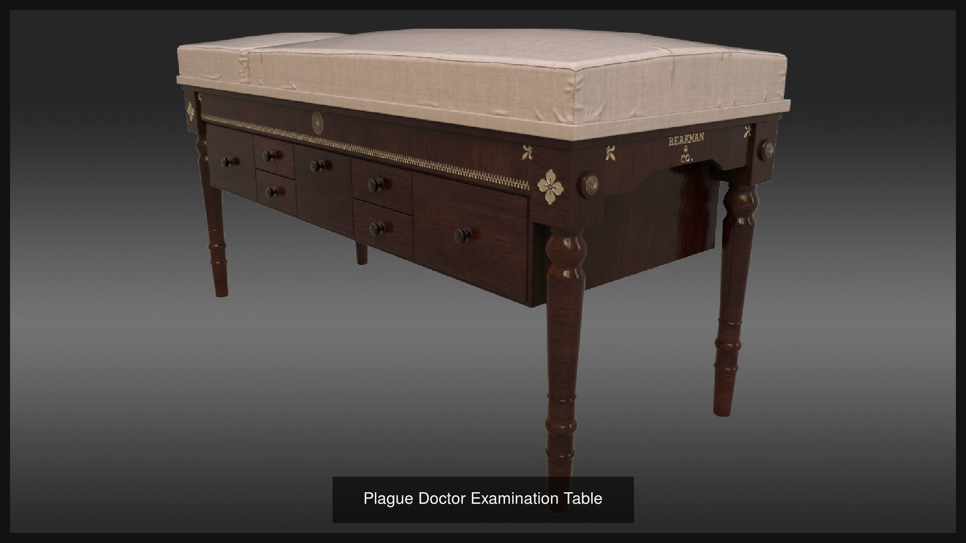 Victorian Plague Doctor 3D Model Collection_2