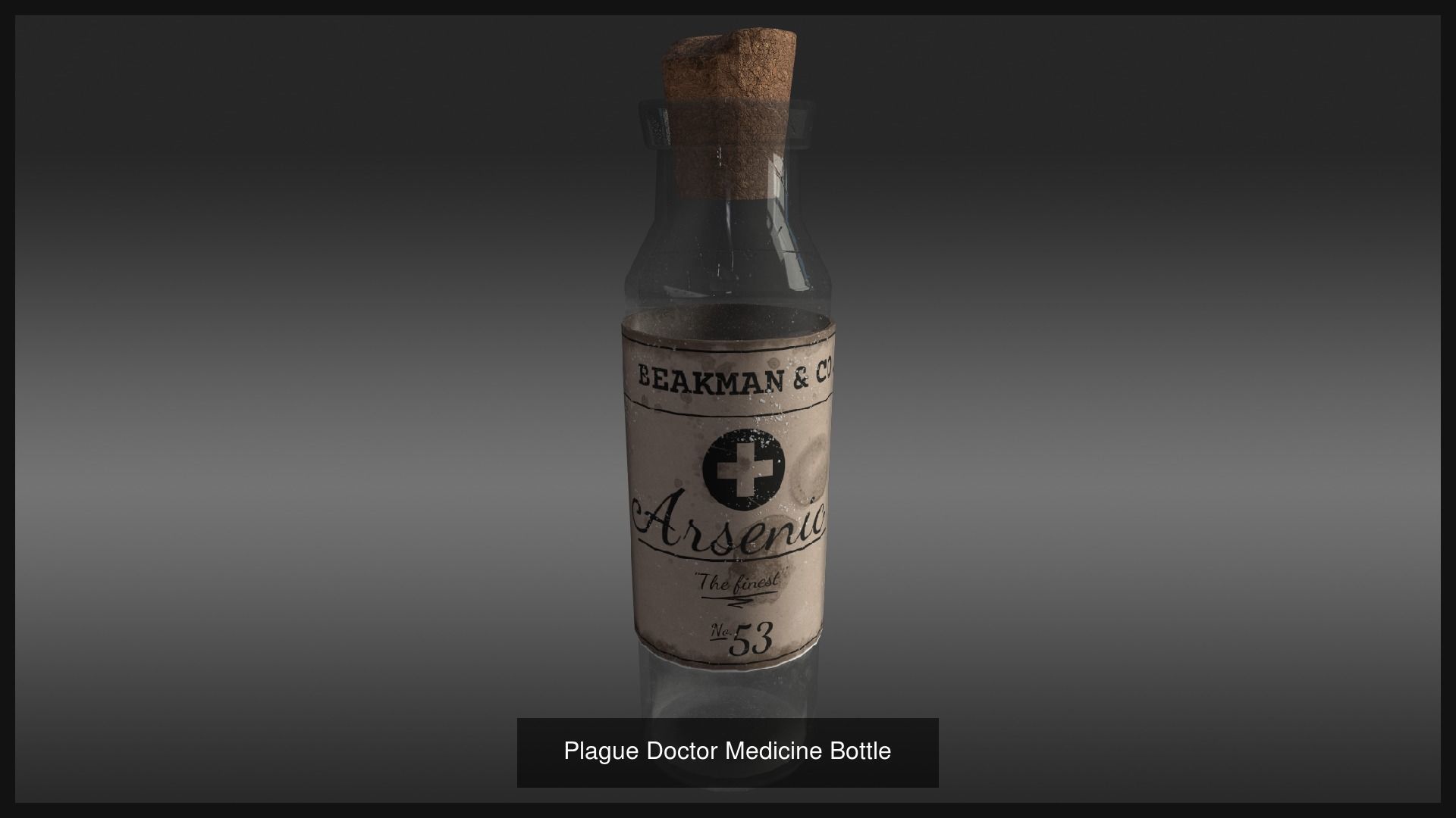 Victorian Plague Doctor 3D Model Collection_7