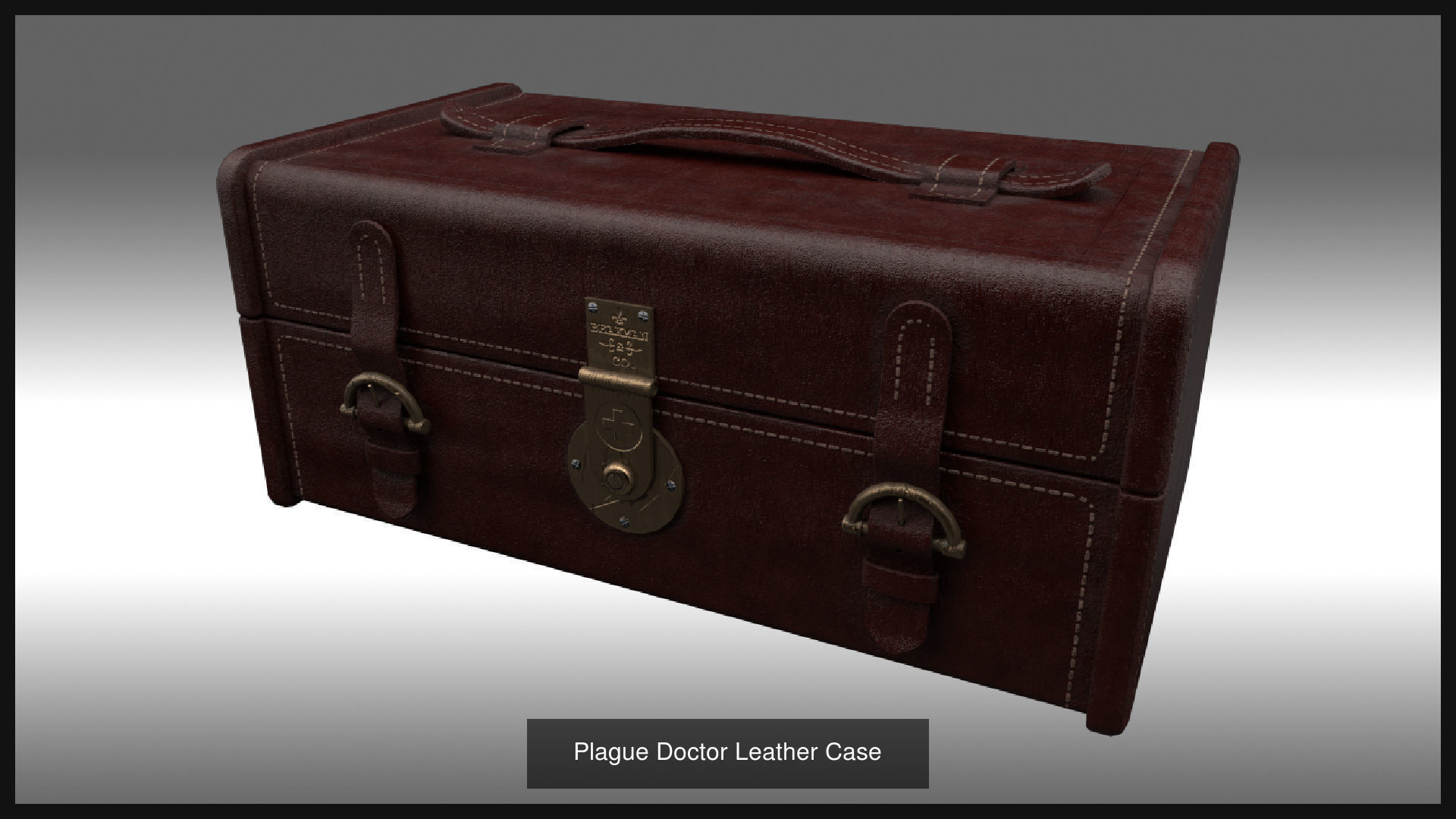 Victorian Plague Doctor 3D Model Collection_3