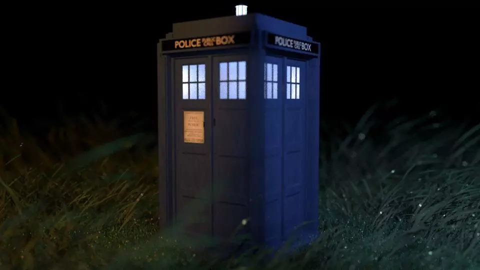 Tardis - Doctor Who 3D model_0
