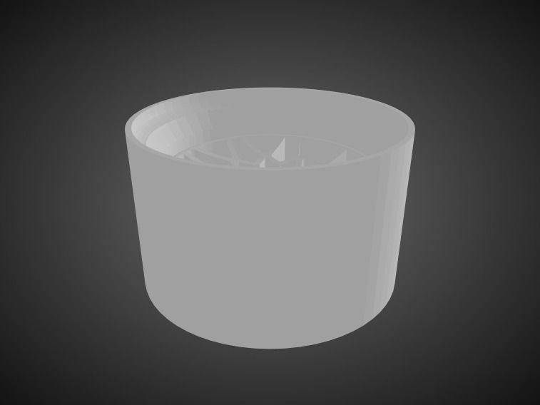 Forgiato Nido rims for Hot Wheels 3D print model_1