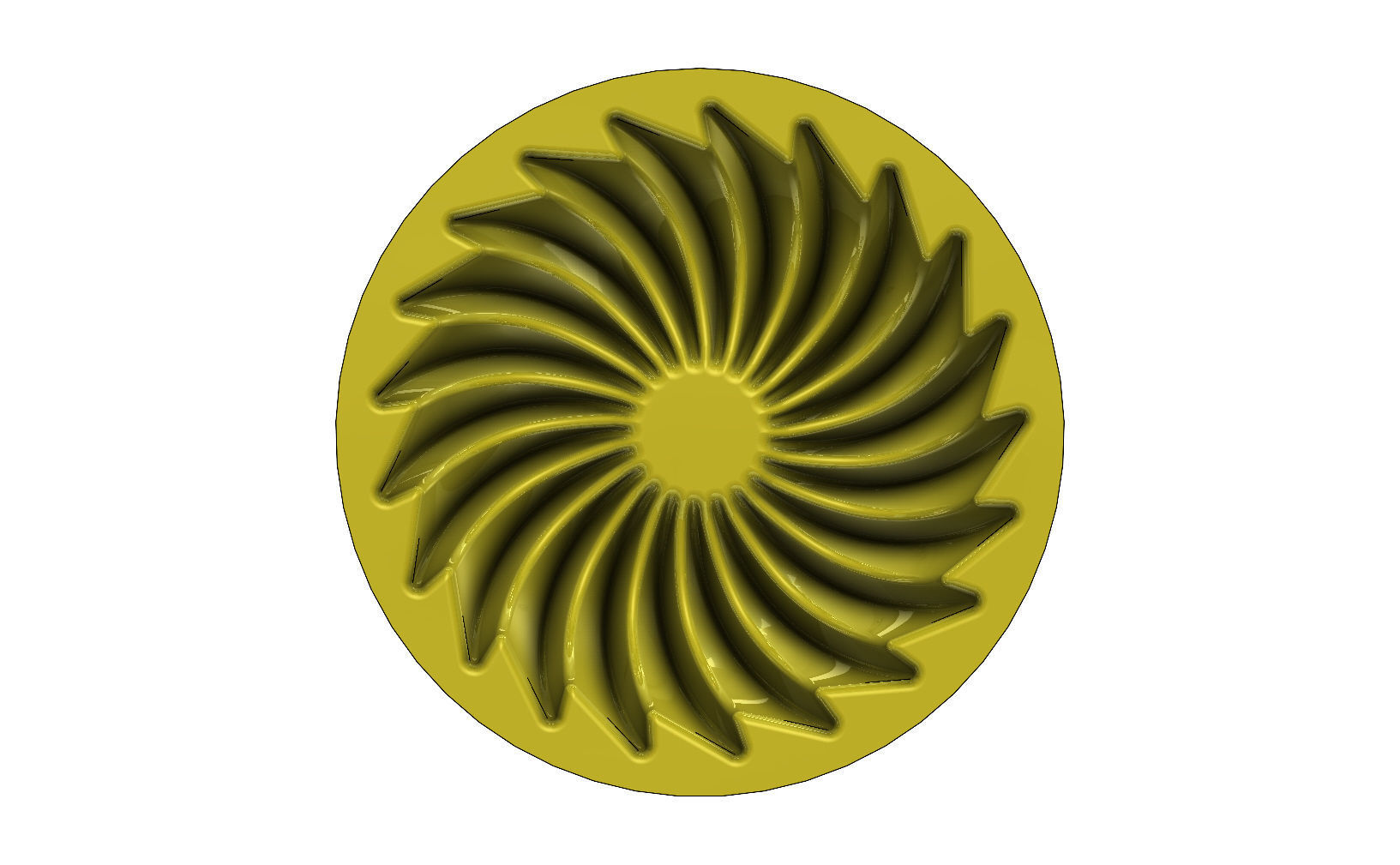 Cake and chocolate molds 3D print model_8