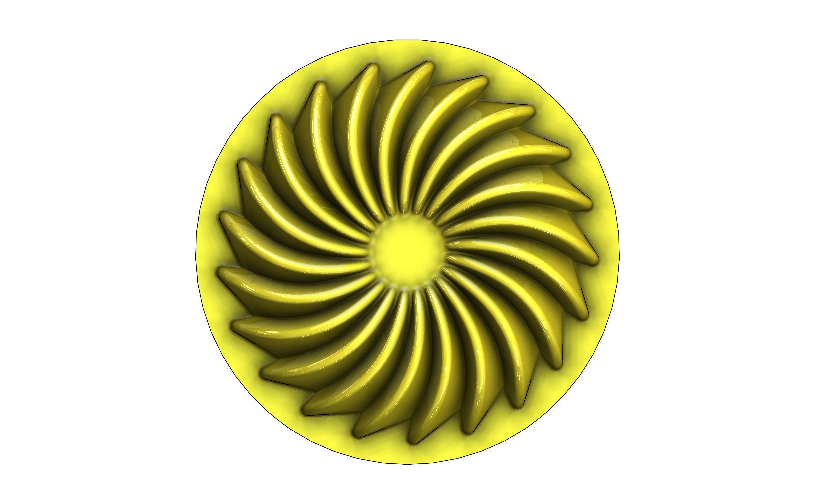 Cake and chocolate molds 3D print model_4