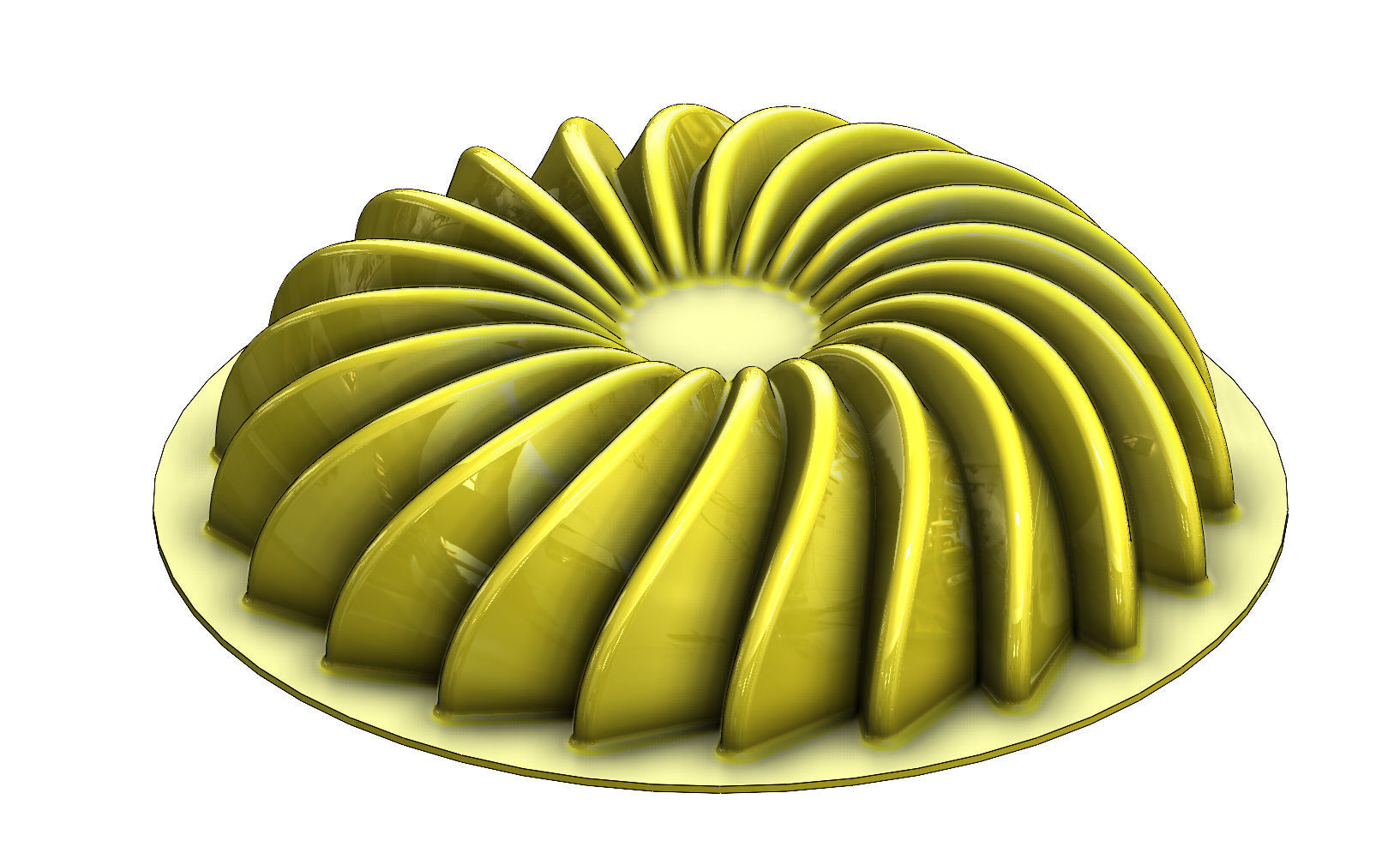 Cake and chocolate molds 3D print model_6