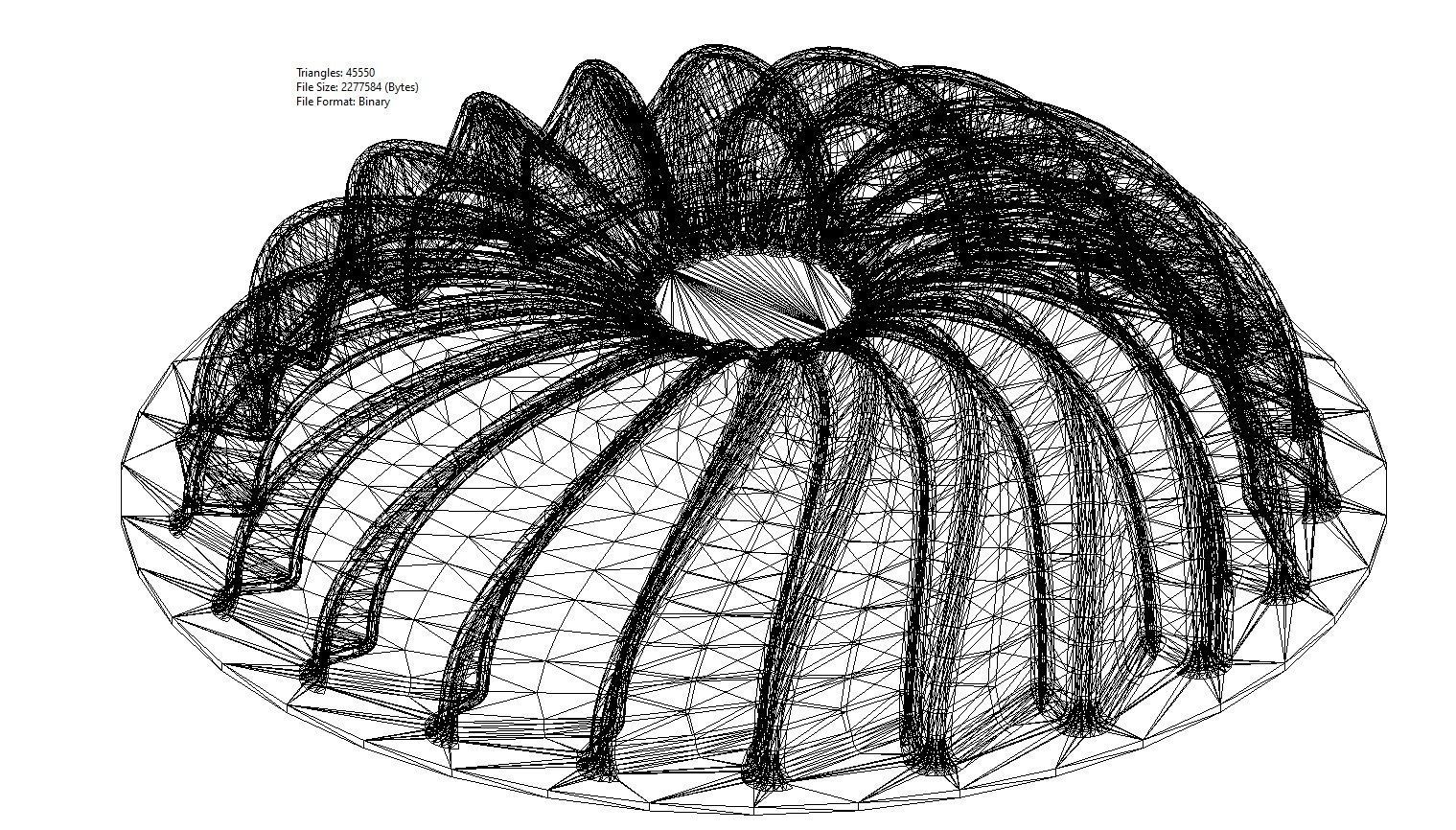 Cake and chocolate molds 3D print model_17