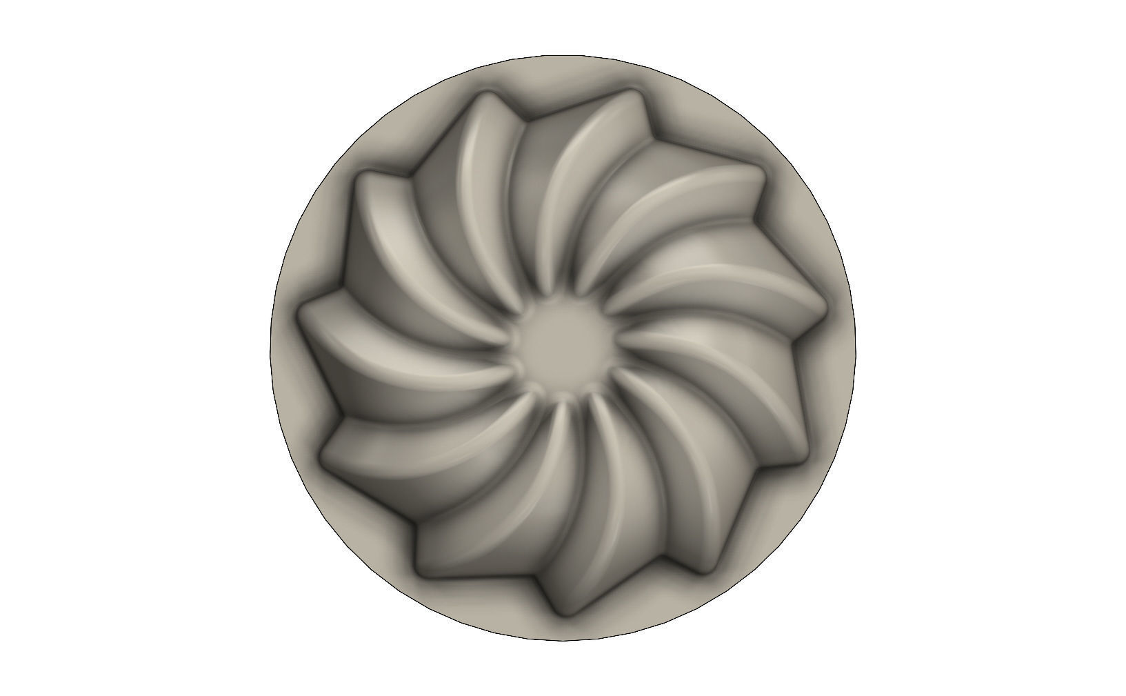 Cake and chocolate molds 3D print model_12