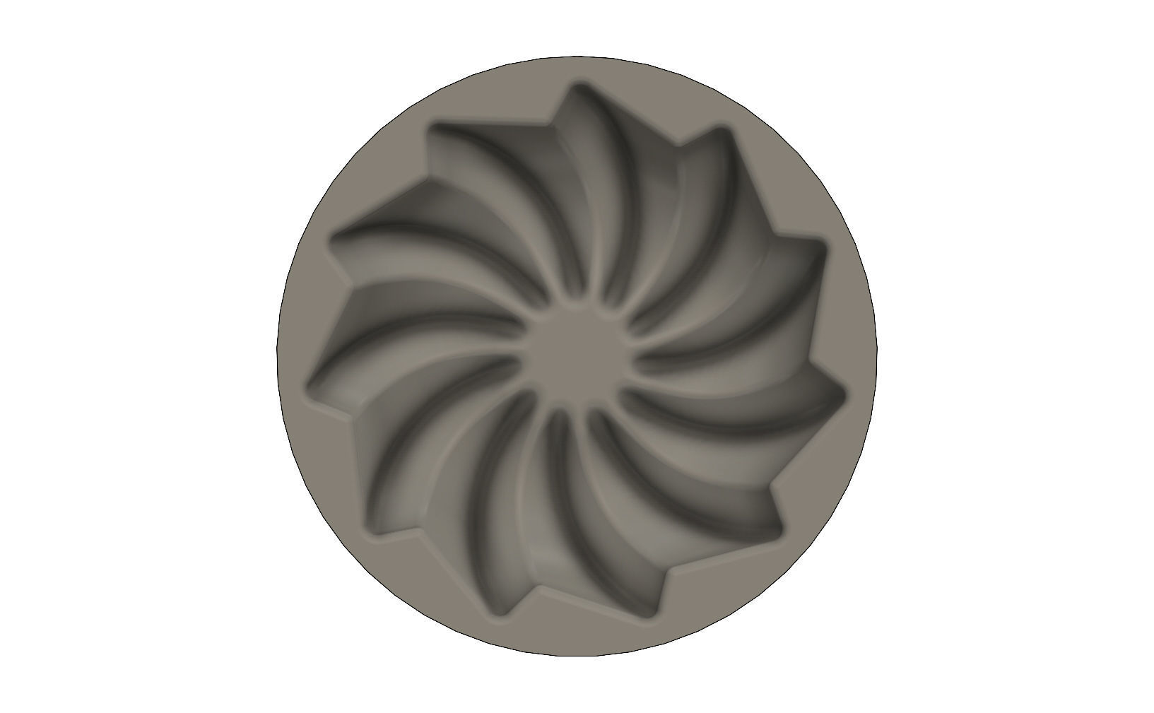 Cake and chocolate molds 3D print model_14