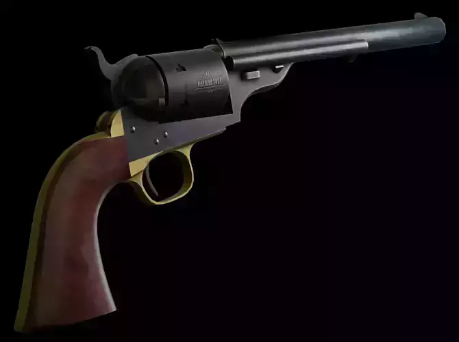 Colt open top revolver