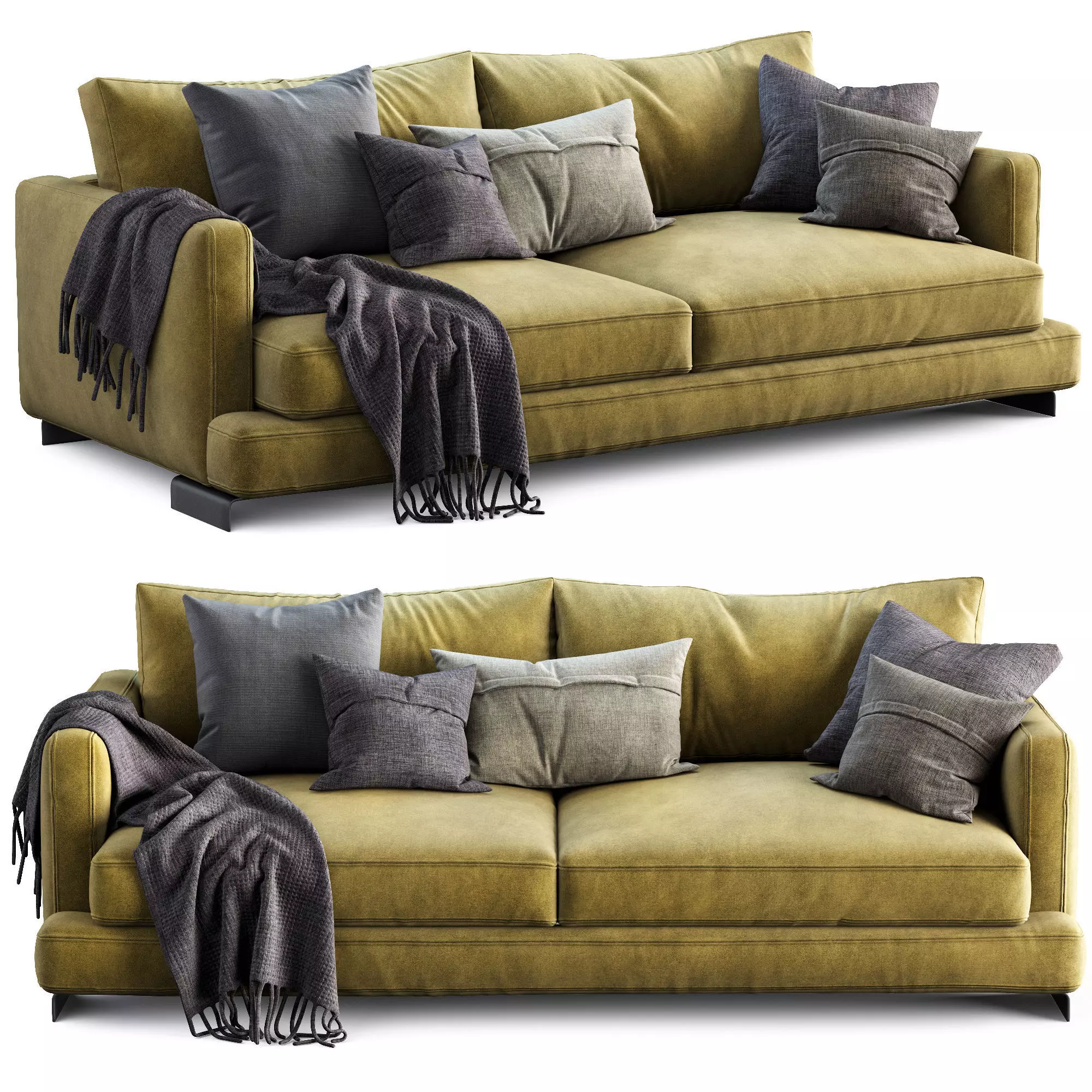 Flexform Long Island 3D model_0