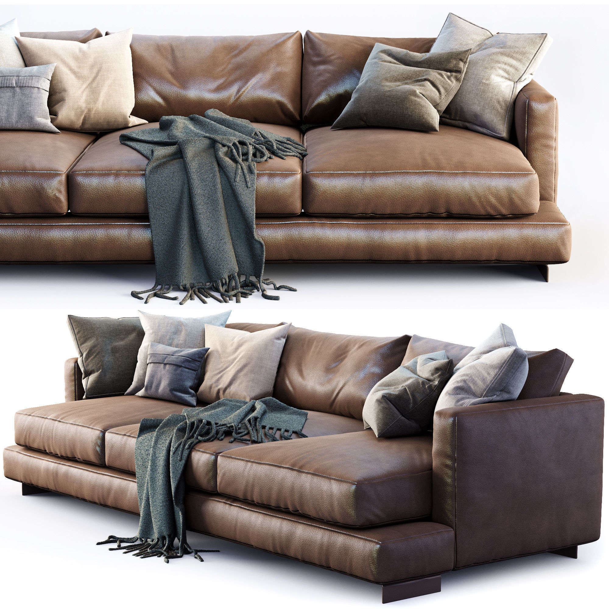 Flexform Long Island 3D model_1