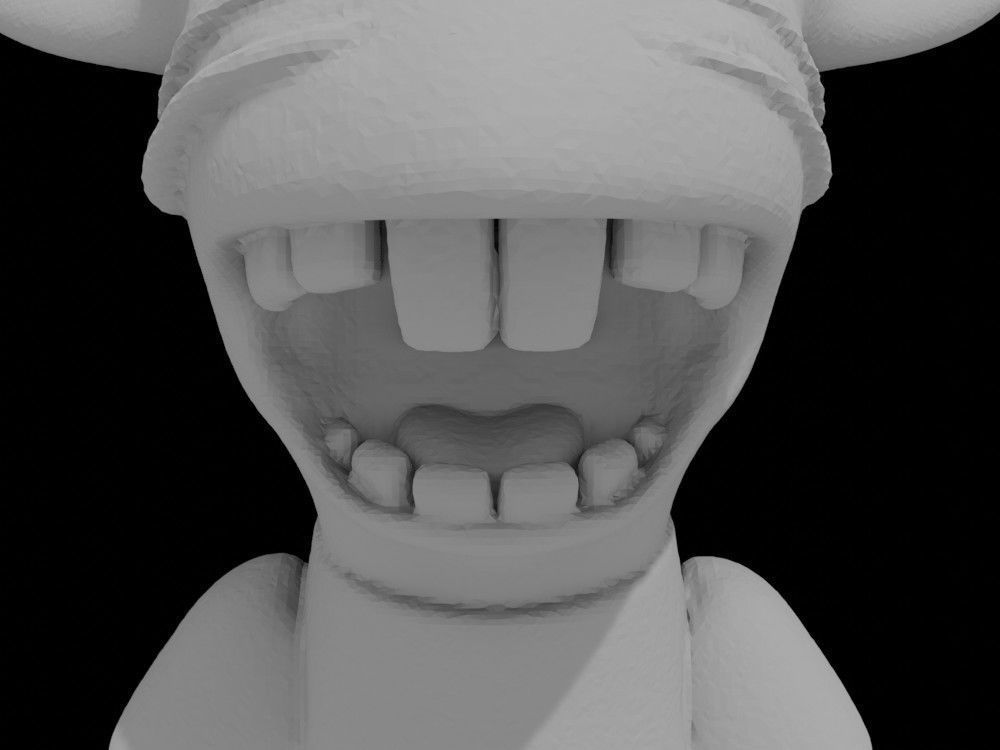 Bart Simpson rat boy 3D printable model cartoon print 3D print model_11