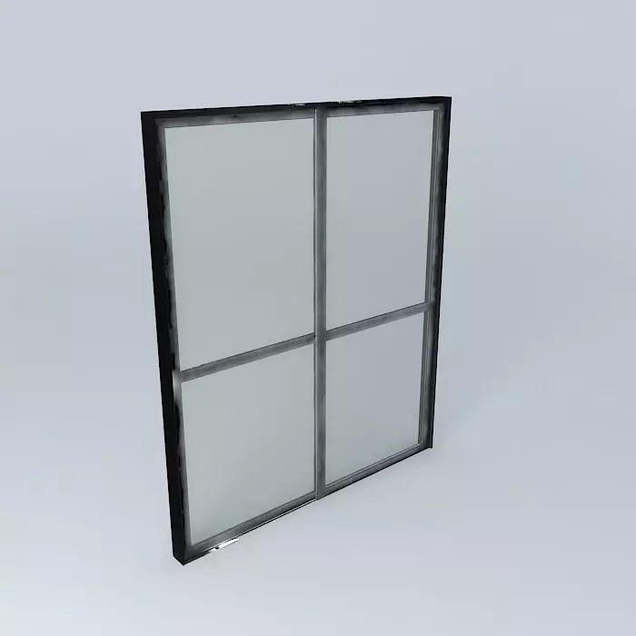 Squarely Aluminio White Free 3D model_0