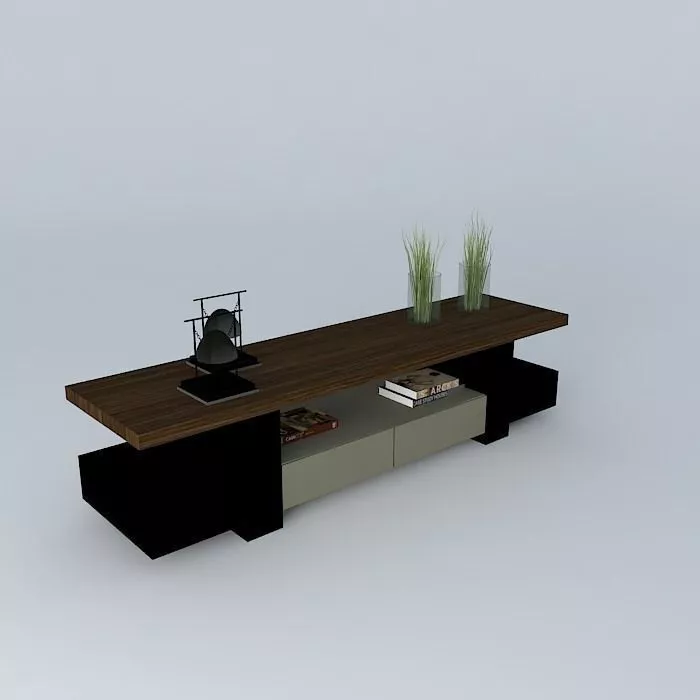 AUSTIN bookshelf Free 3D model