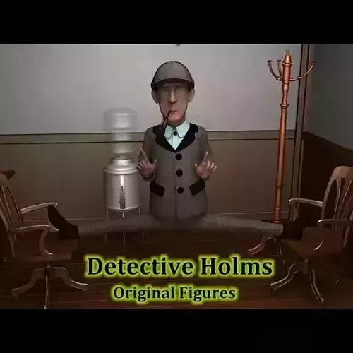 Detective Holms 3D model