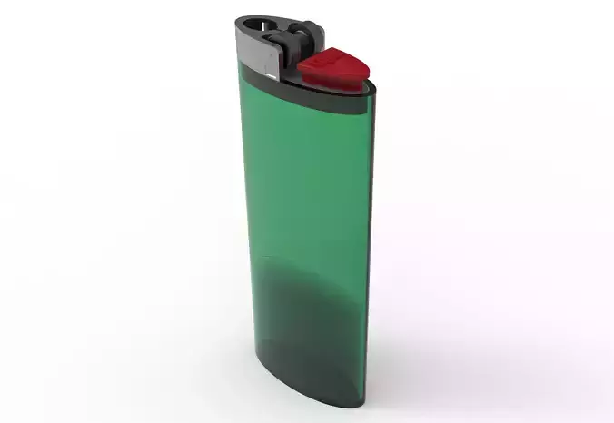 Simple Lighter 3D Model