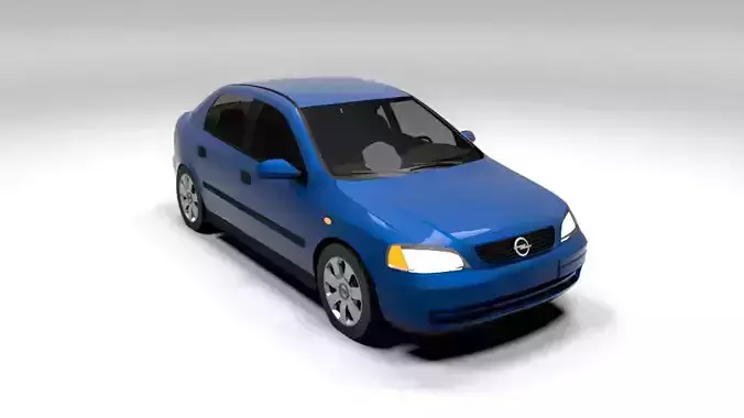 OPEL ASTRA G 5 DOOR LOWPOLY