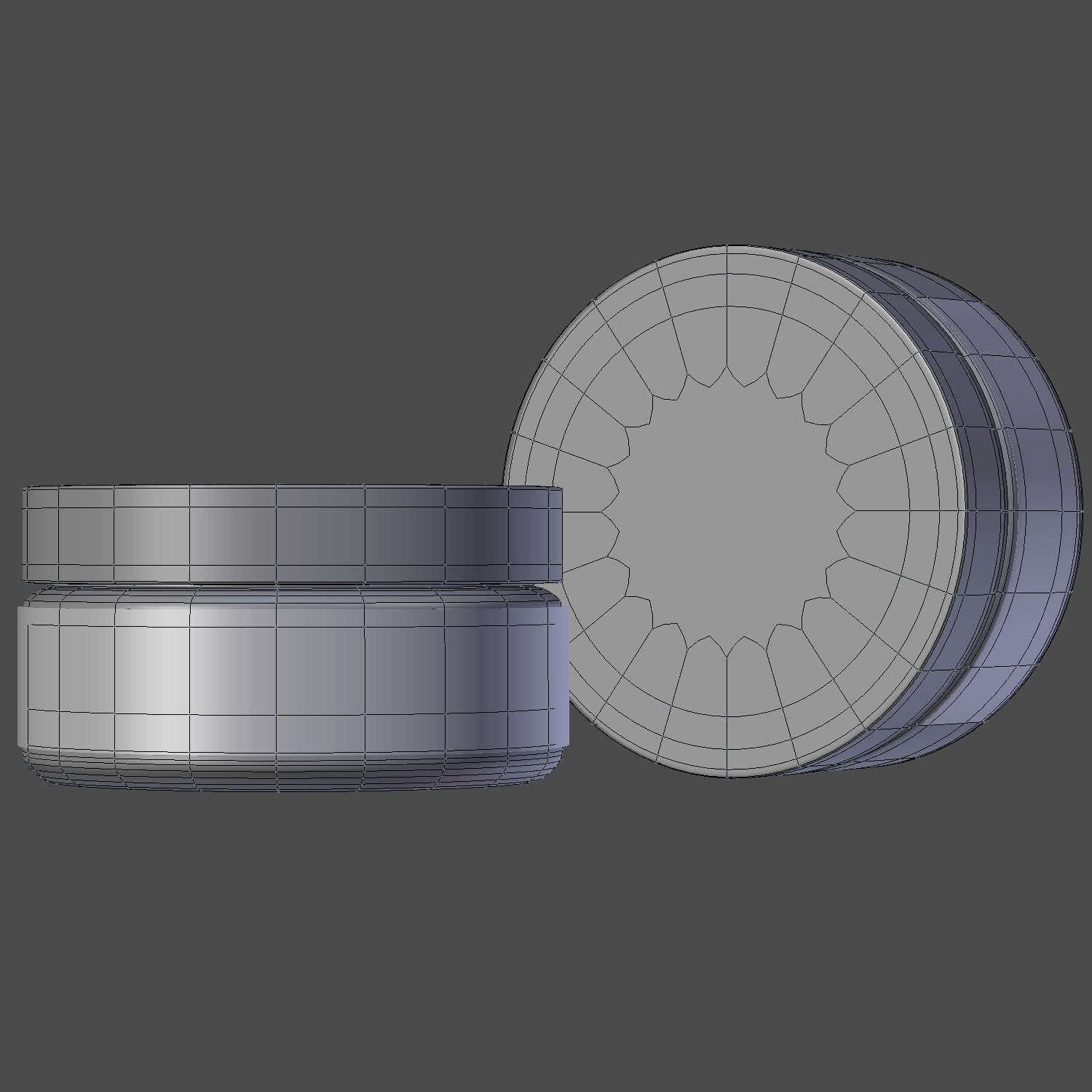 Sprekenhus Body Butter Low-poly 3D model_3
