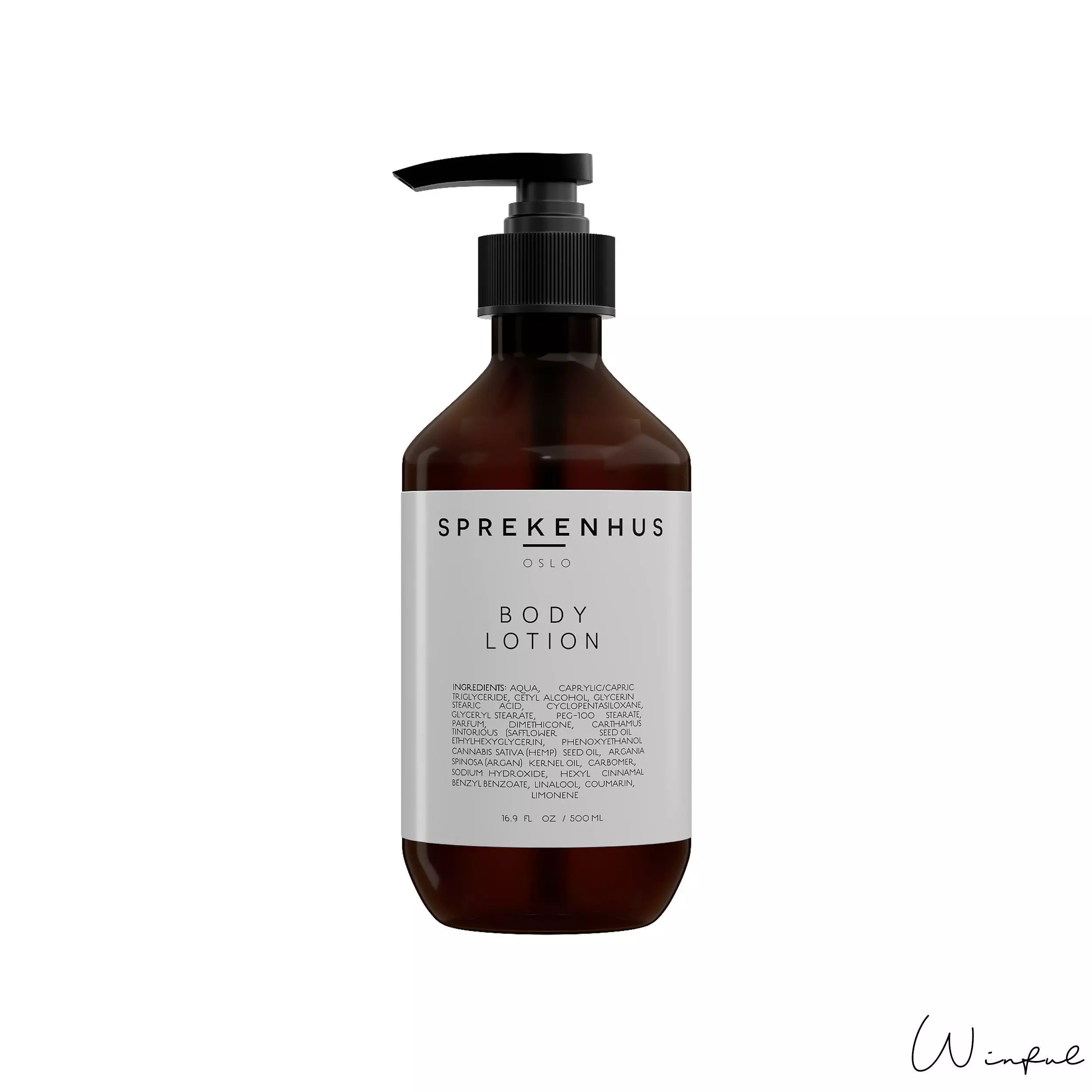 Sprekenhus Body Lotion 500ml Low-poly 3D model_0